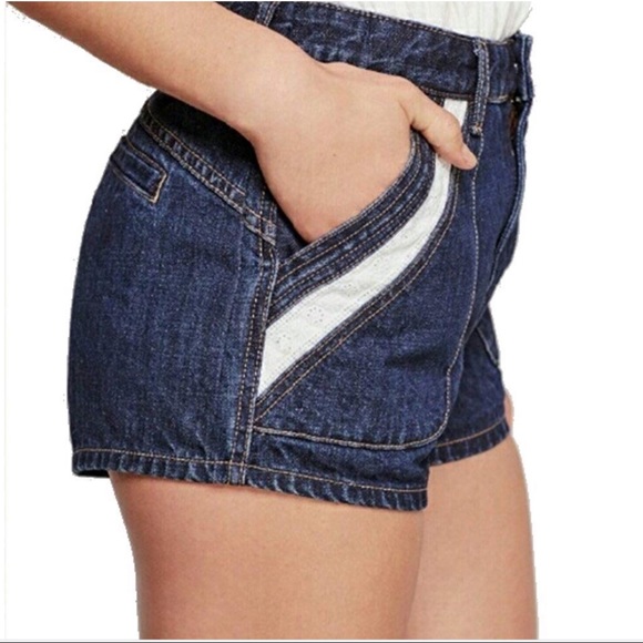 Free People Pants - Free People Sweet Surrender Lace High Rise Shorts